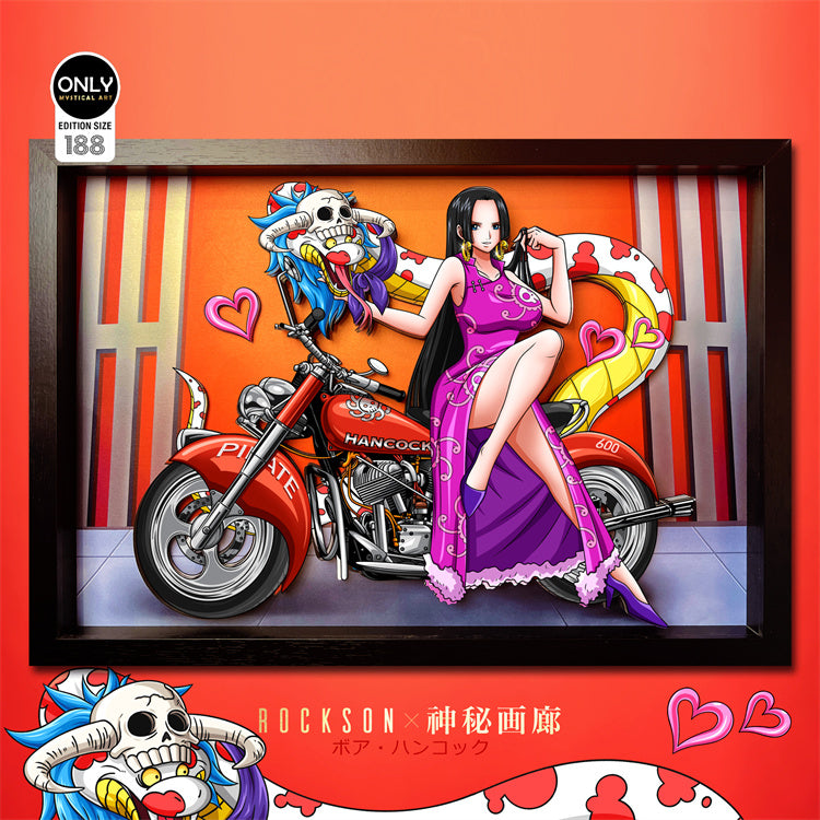 【Pre-sale】Decorative Painting of Locomotive Boa·Hancock-One Piece-Mystical Art Studio