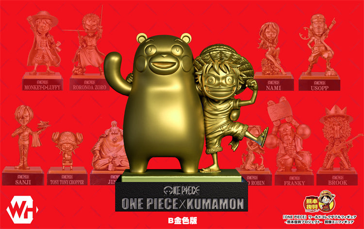 【In stock】Kumamon&Luffy -One piece-WH Studio
