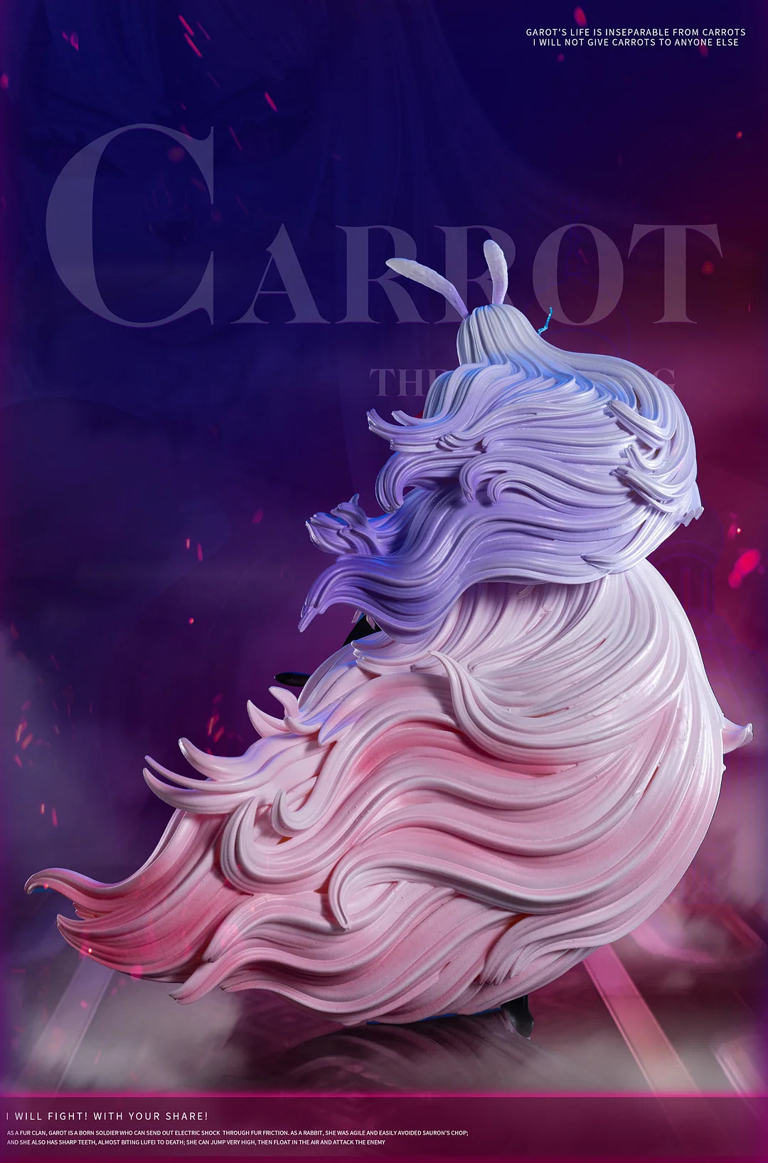 【In stock】Carrot - ONE PIECE  - Black Studio