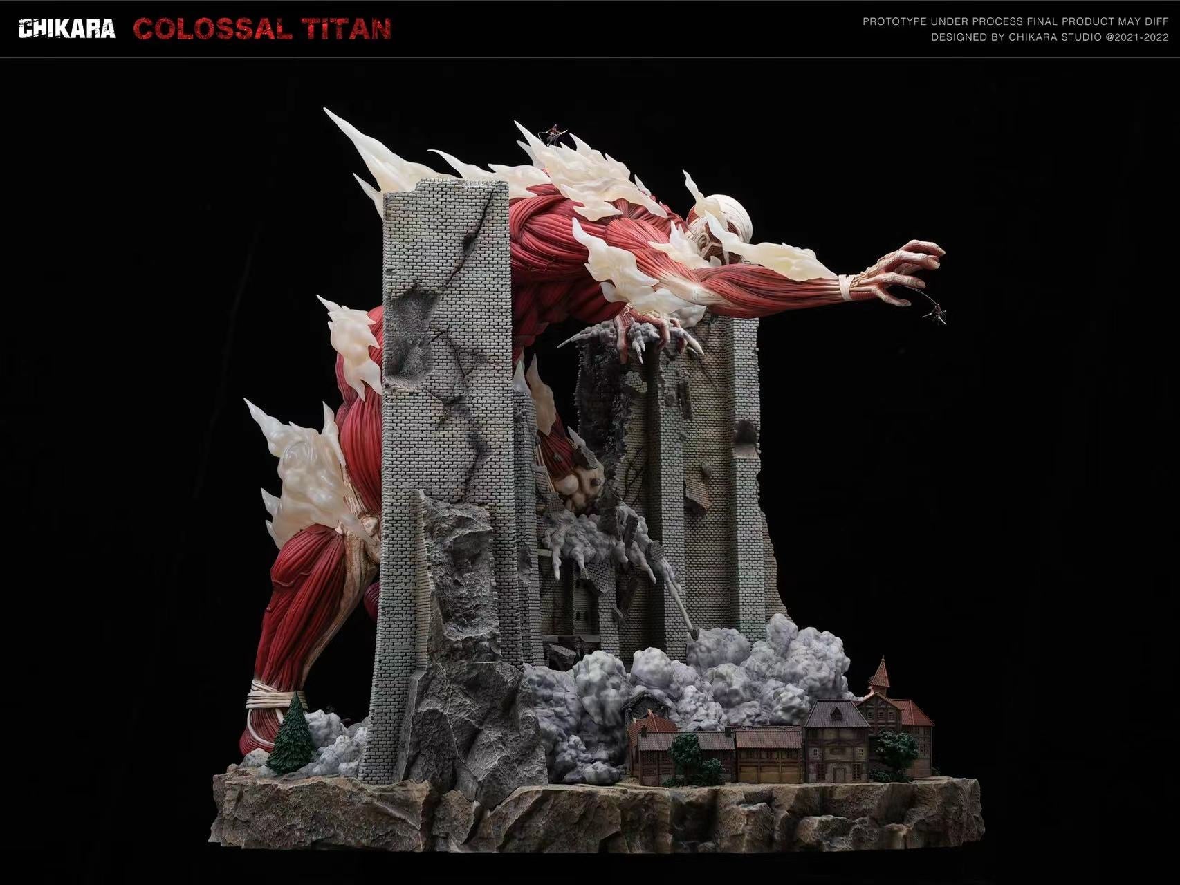【In stock】Colossal Titan - Attack on Titan- CHIKARA Studios