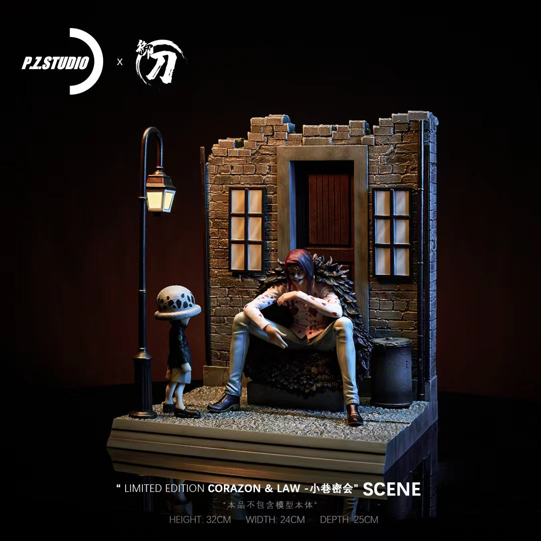 【In stock】POP Scale Corazon&Law Alley-One Piece-PZ Studio