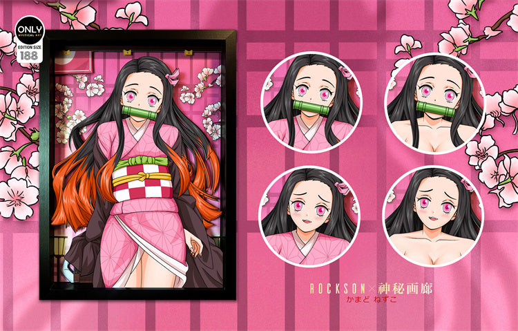 【Pre-sale】Gentleman Style 3D Decorative Paint of Nezuko Kamado-Mystical Art Studio