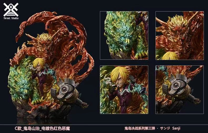 【Pre-sale】Ghost Island Battle Sanji-One piece-Threel Studio