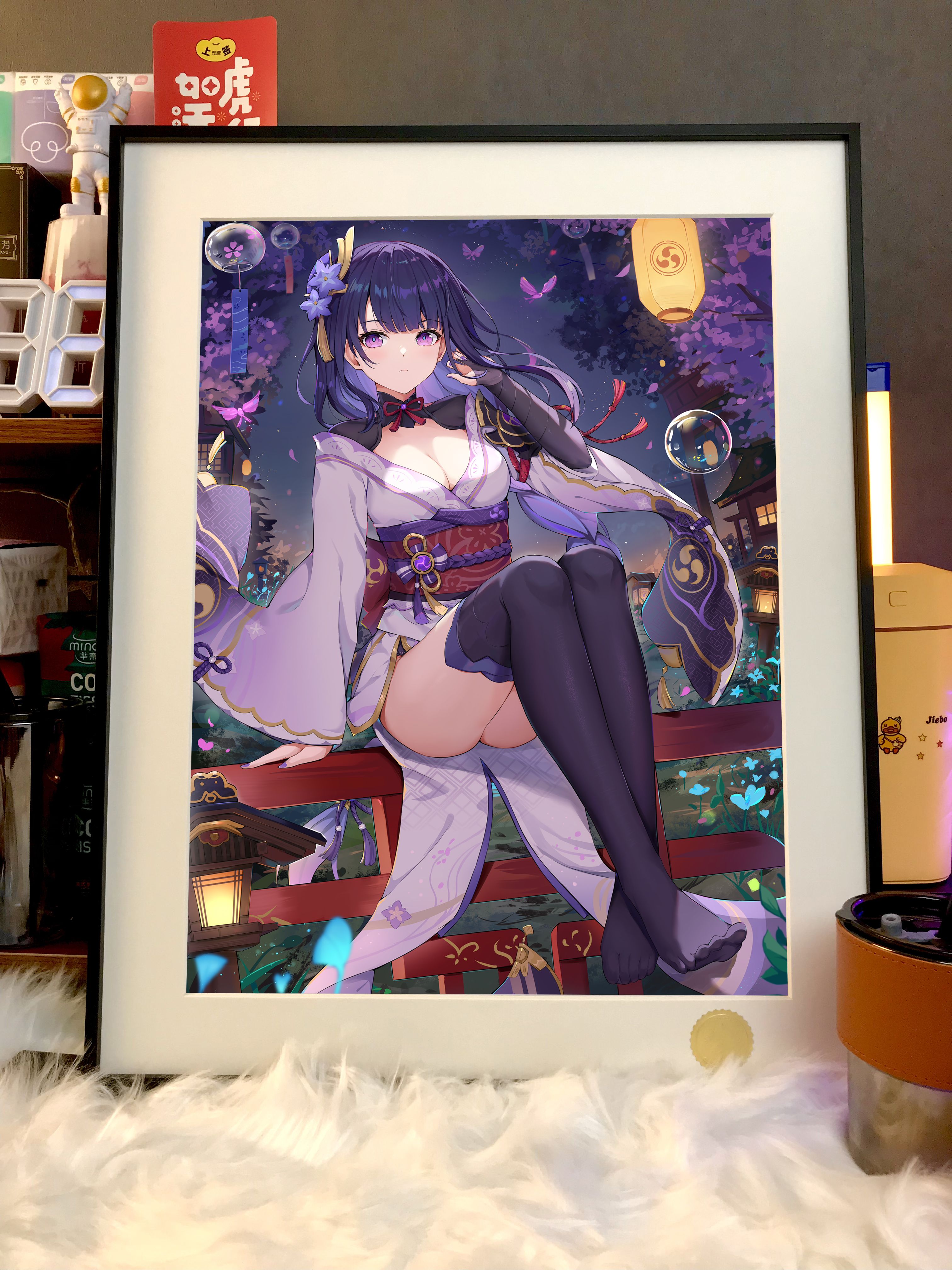 【Pre-sale】Raiden Shogun Decorative Painting-Genshin Impact-XingKong Studio