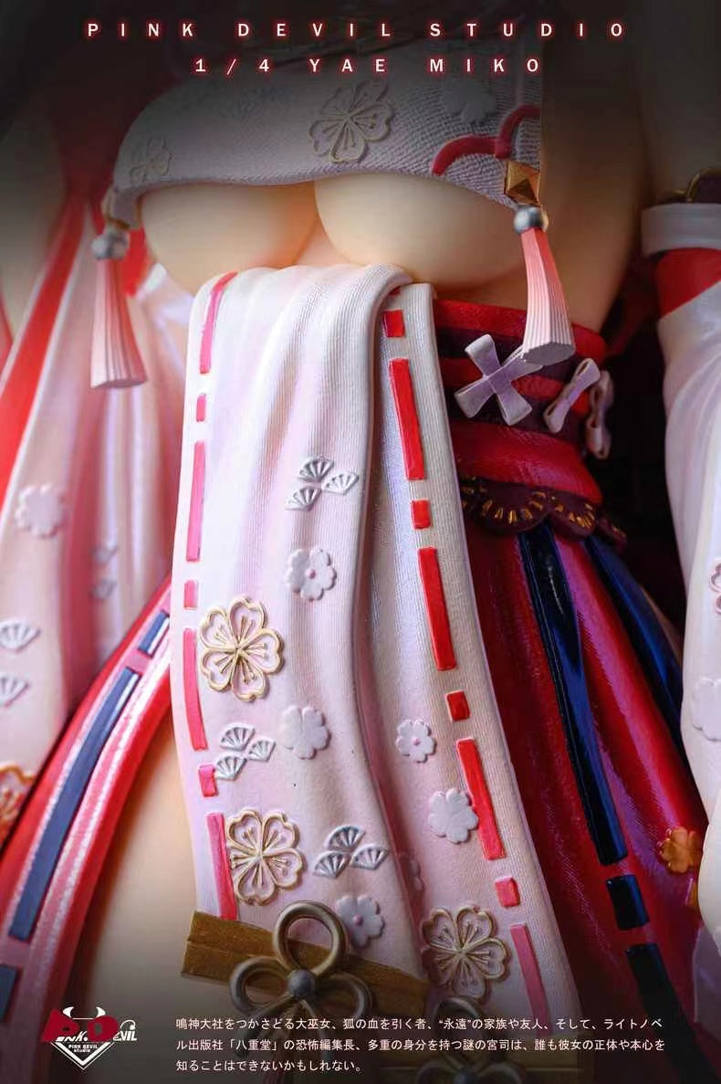 【Pre-sale】1/4 Scale Yae Miko-Genshin Impact-Pink Devil Studio