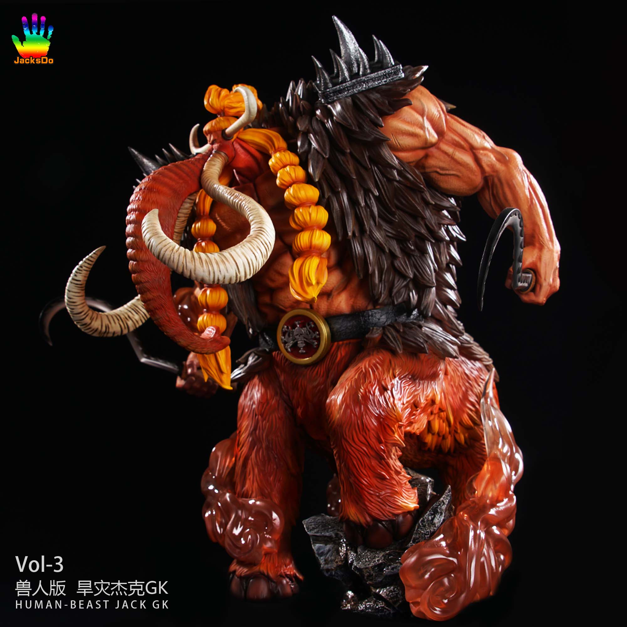 【Pre-sale】1/8 Scale Human-Beast Form Jack-One piece-JacksDo Studio