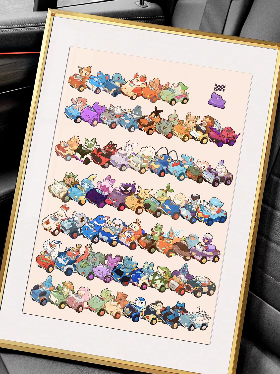 【In stock】Decorative Painting of Pokemon-Billion Birds Studio