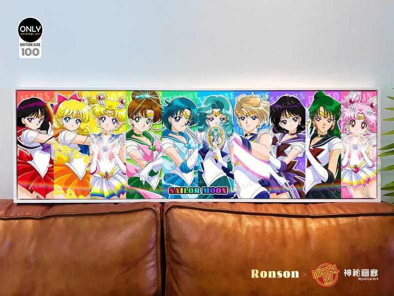 【In stock】Rainbow Series 011 Decorative Painting of Sailor Moon-Mystical Art Studio