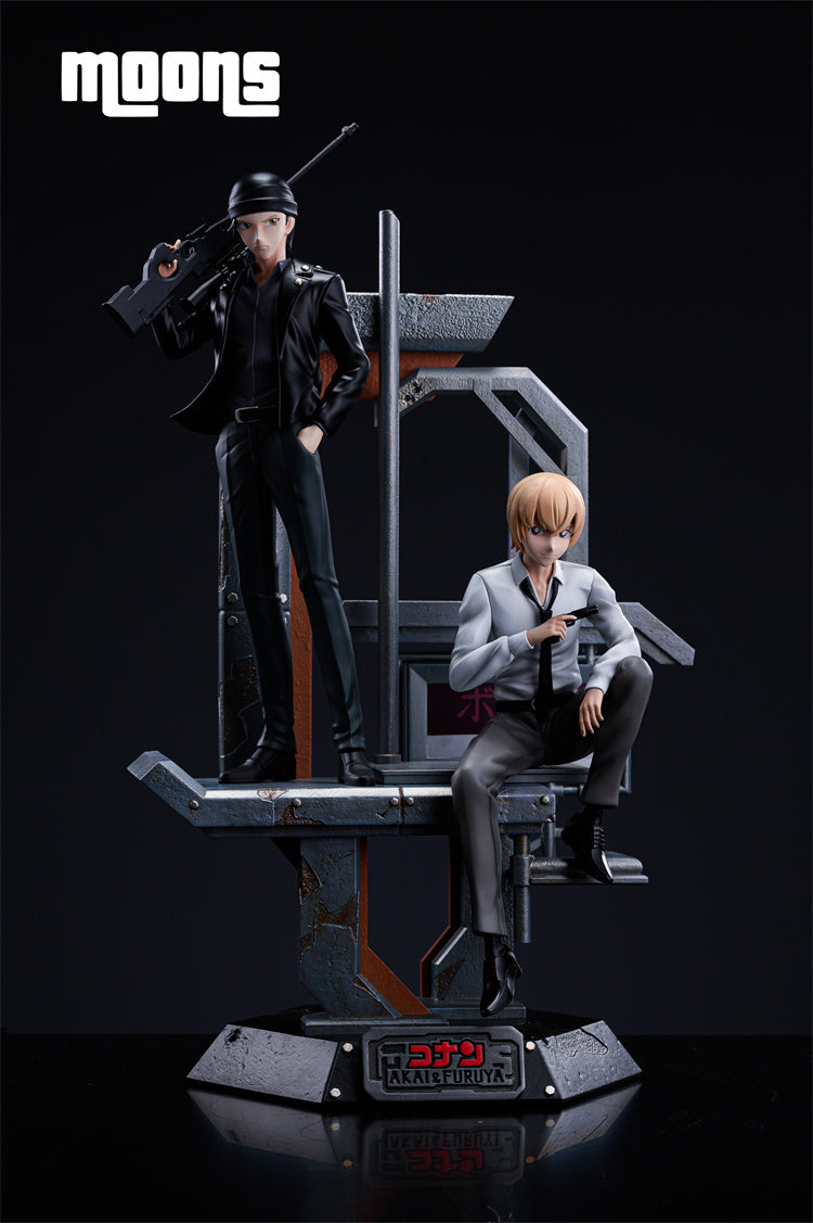 【Pre-sale】1/6 Scale Shuichi Akai & Tooru Amuro/Furuya Rei-Detective Conan-moons Studio