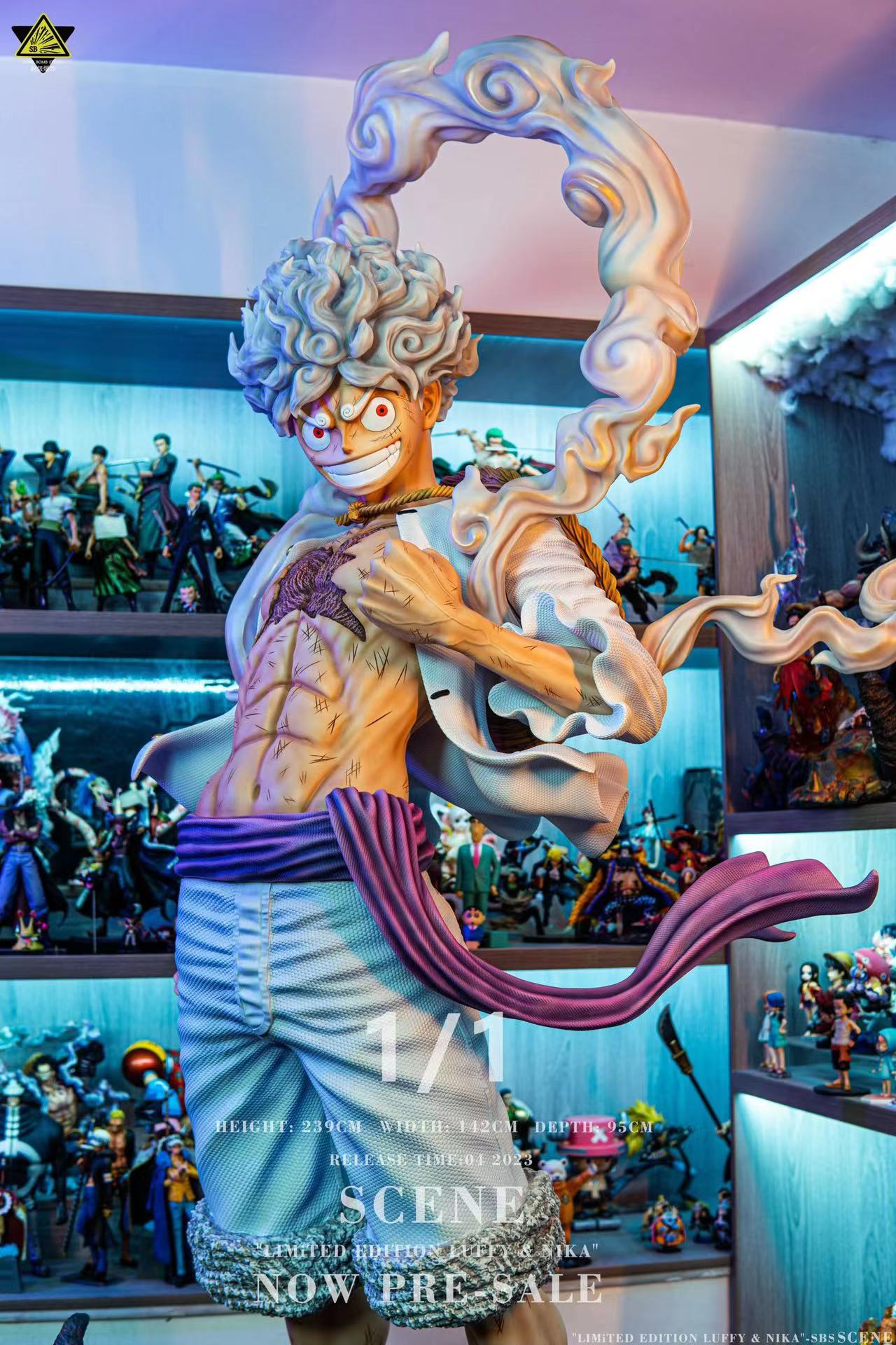 【Last one】1/1 Scale Luffy-One Piece-super bomb （SBS） Studio