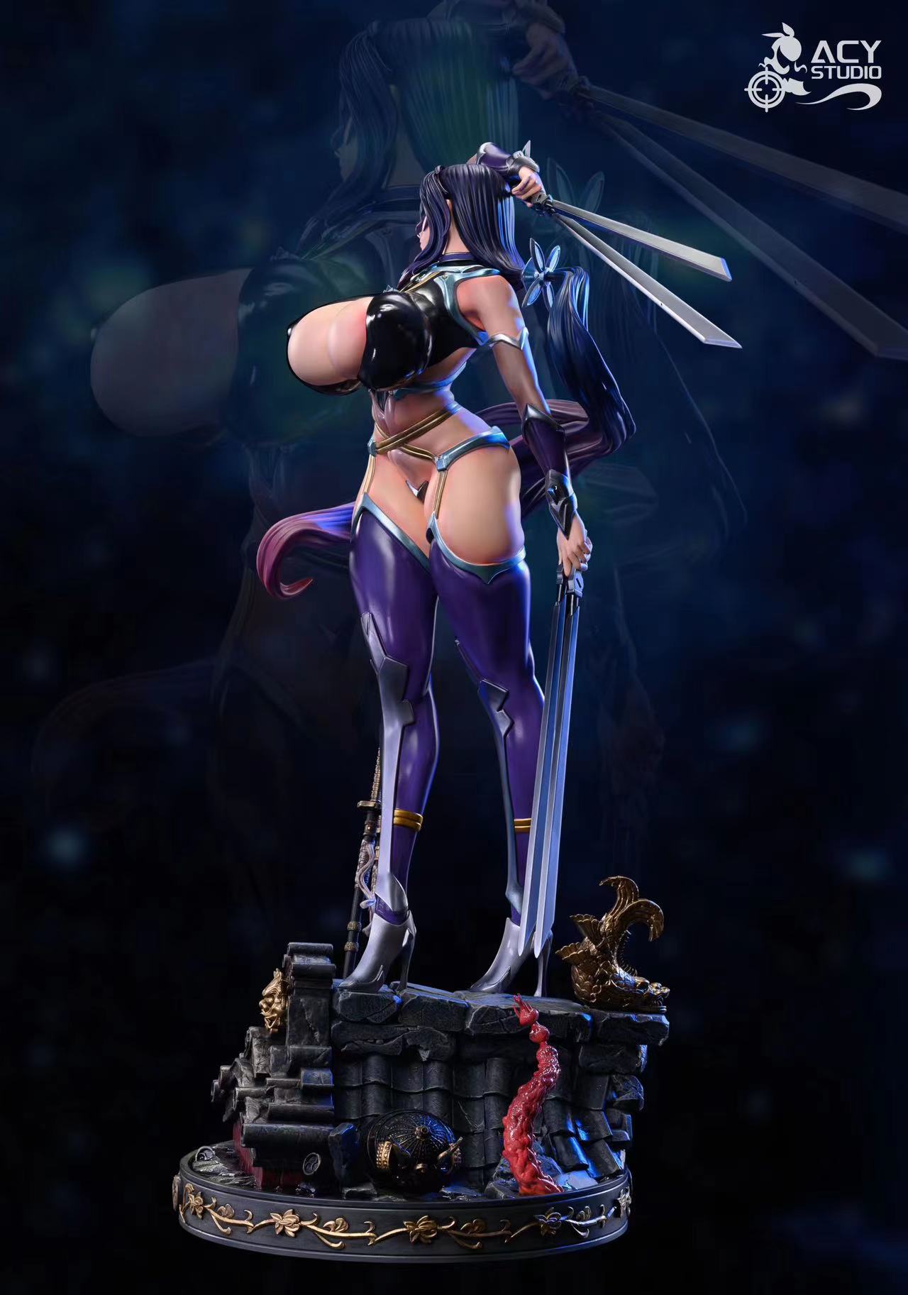 【Sold out】1/4 Scale Uehara Rin-Action Taimanin-Acy Studio