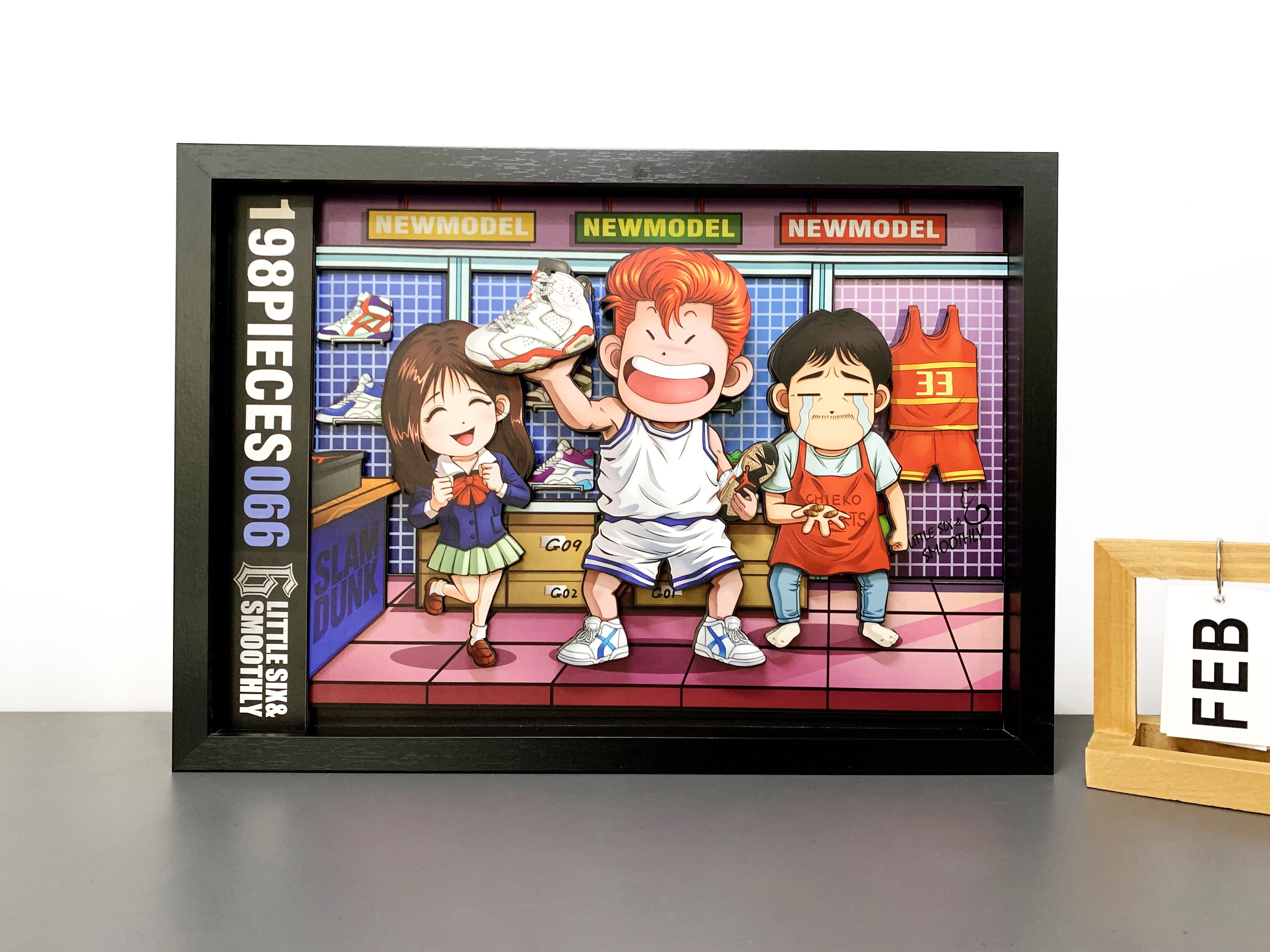 【Pre-sale】Decorative Paint of Q Version Slam Dunk-momo Studio