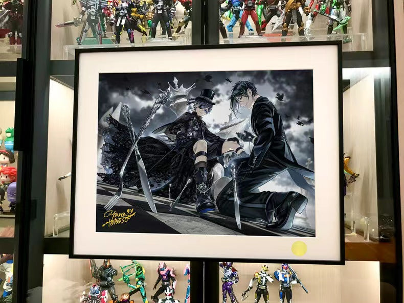 【Pre-sale】Decorative Painting of Sebastian·Michaelis & Ciel Phantomhive-XingKong Studio