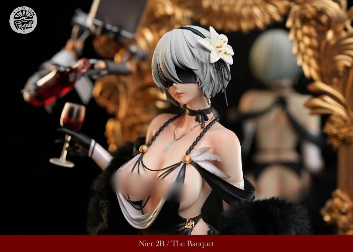 【In stock】1/4 Scale YoRHa 2B-NieR:Automata-Art Of Eden Studio