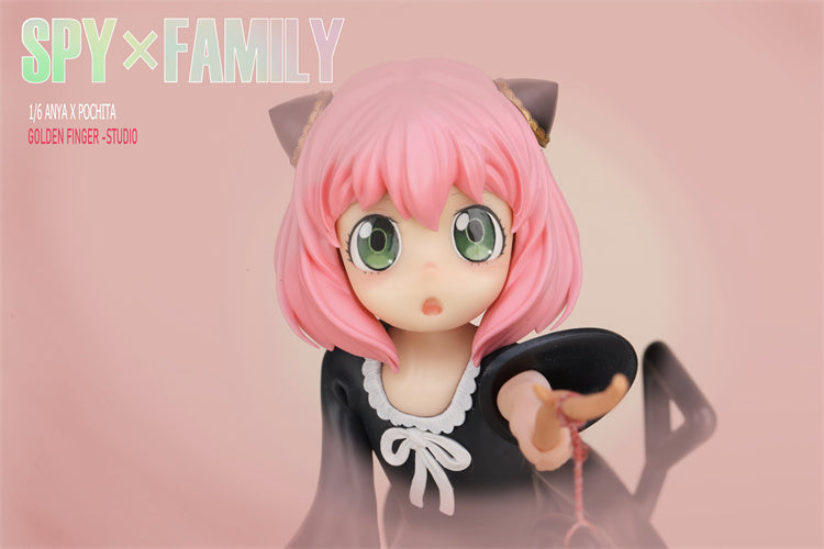 【Pre-sale】 1/6 Scale Anya Forger & Pochita-Golden Finger Studio