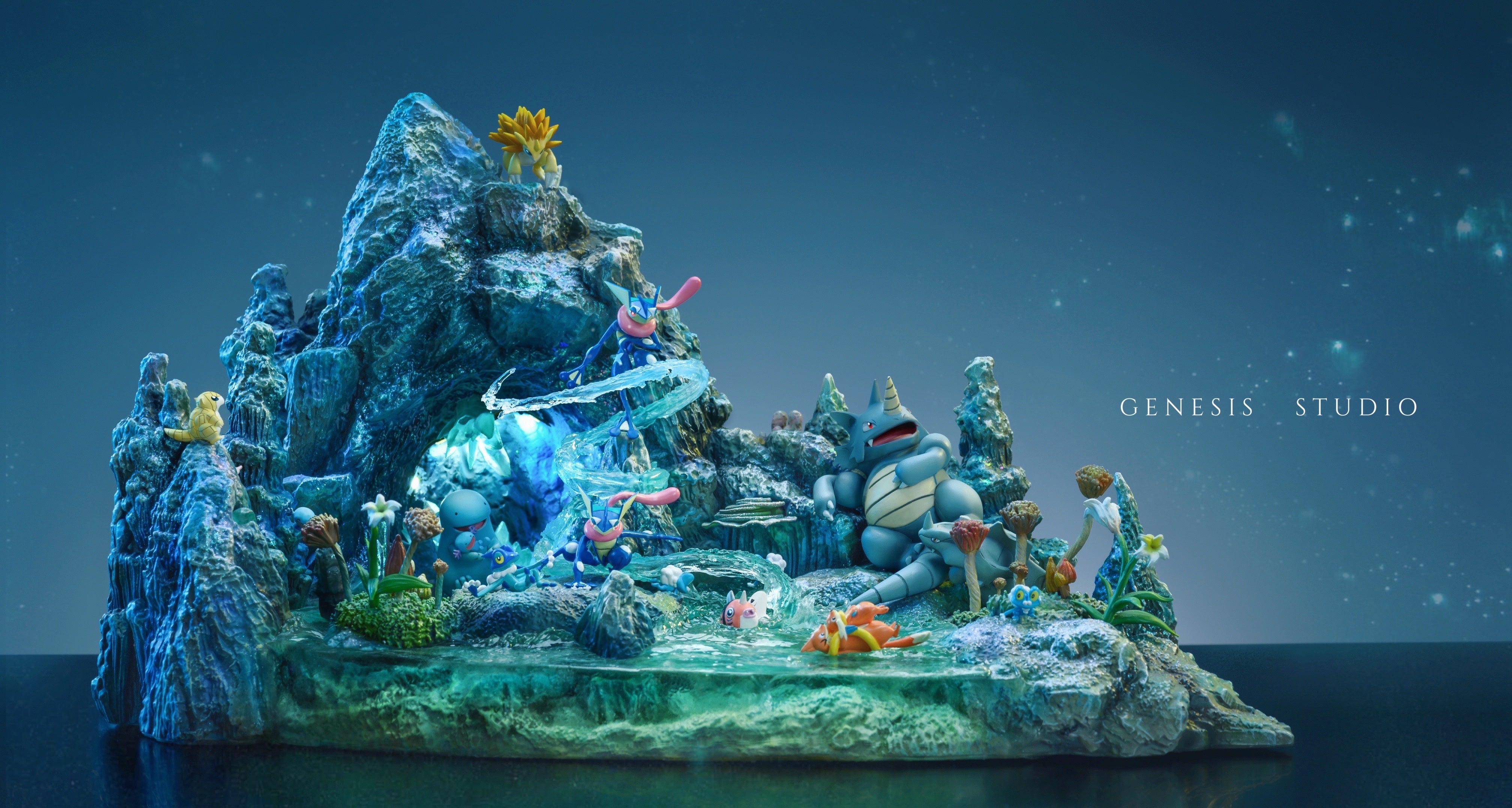 【Pre-sale】Blue Lake Island-Pokemon-Genesis Studio