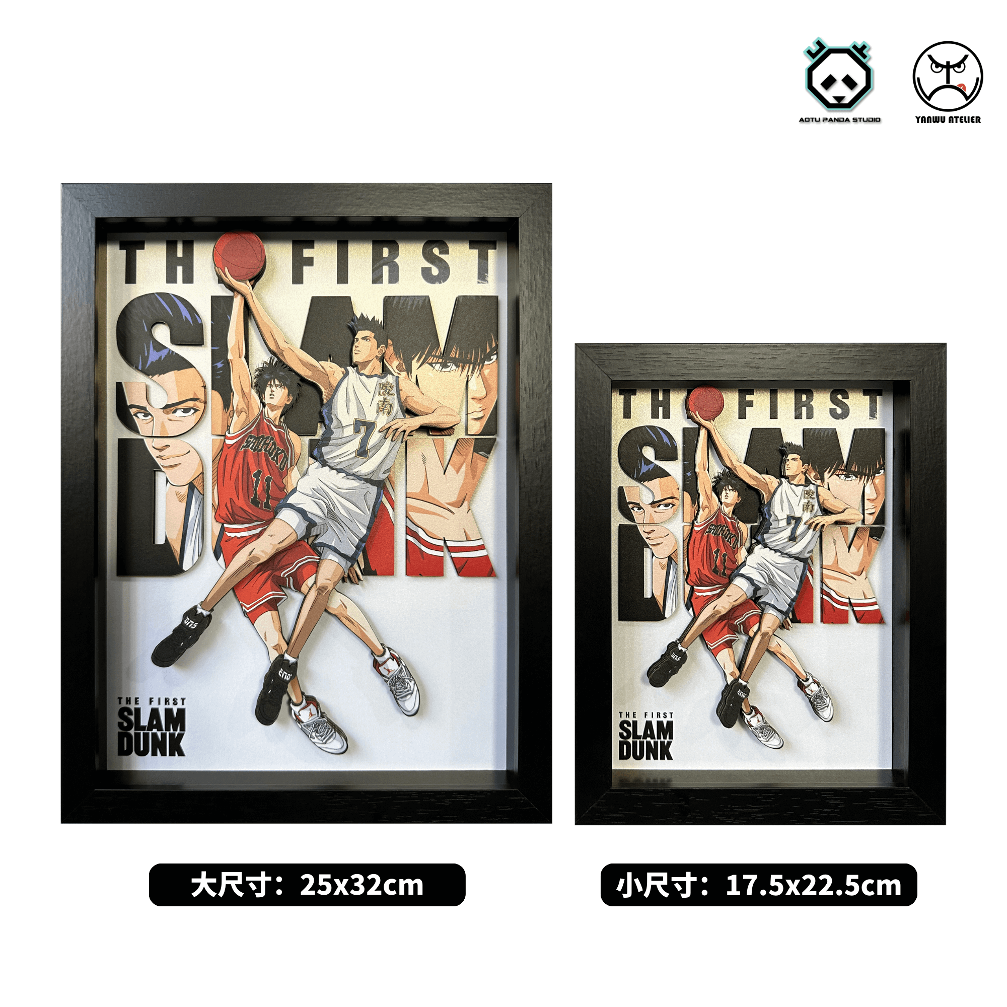 【In stock】Decorative Paint of Rukawa Kaede & Akira Sendoh-Slam Dunk-momo Studio