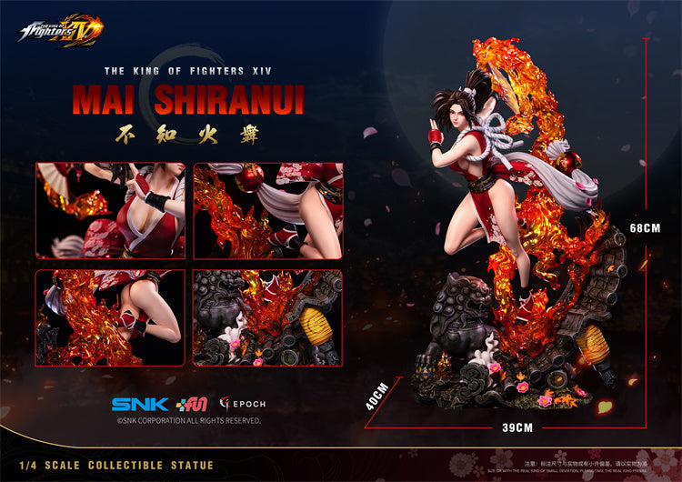 【Pre-sale】1/4 Scale Licensed Mai Shiranui-The King of Fighters XIV-Epoch Studio