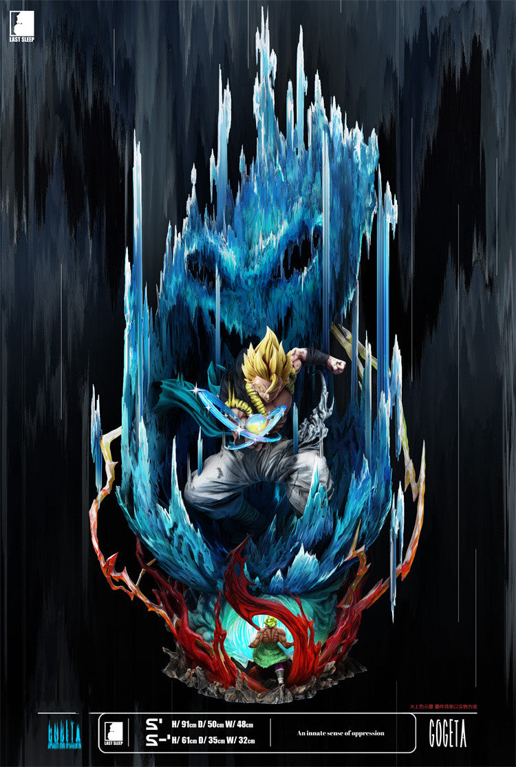 【In stock】S- Scale Gogeta with LED-Dragonball-LAST SLEEP Studio