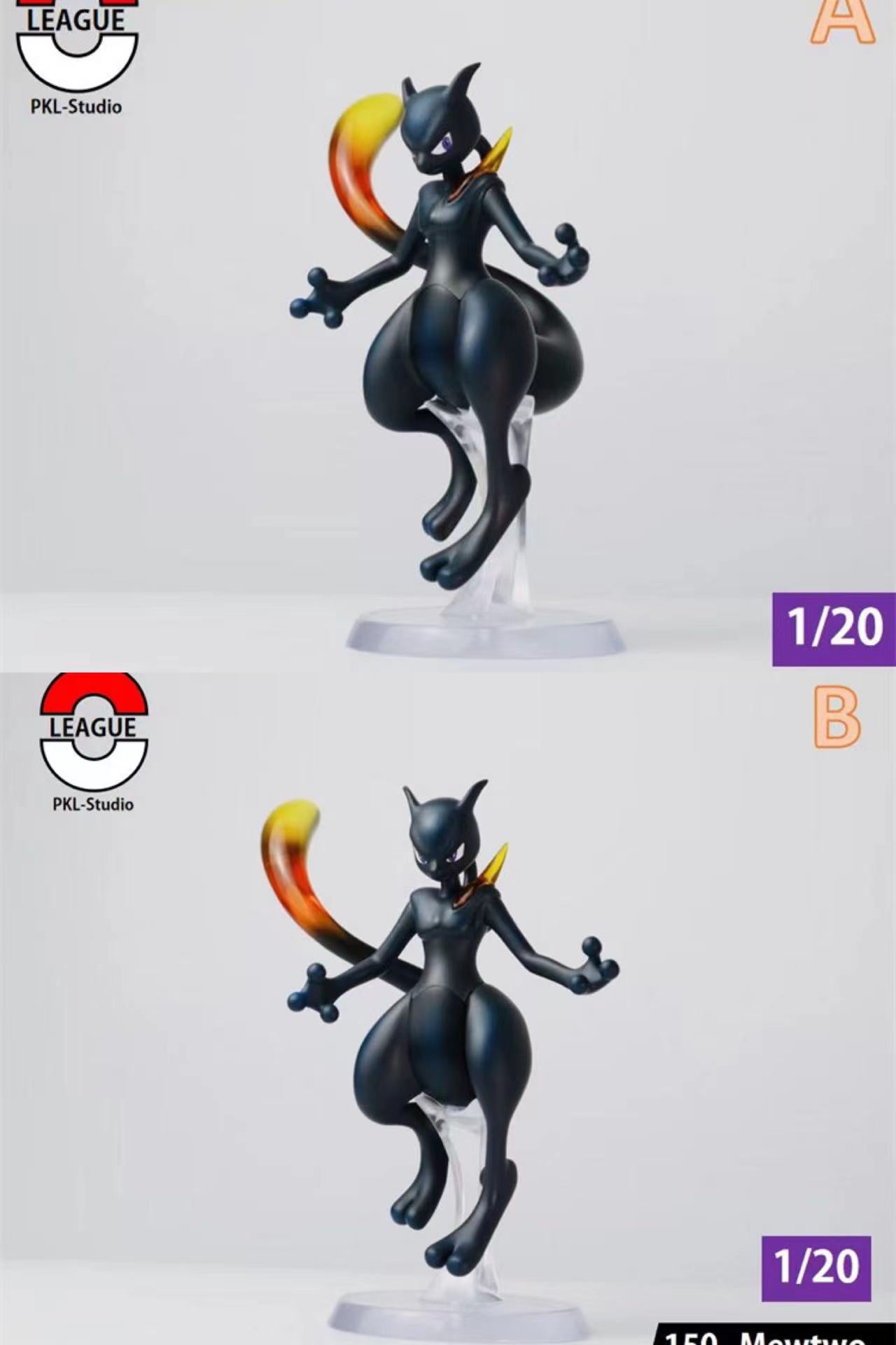 【Pre-sale】1/20 Scale World Zukan Shadow Mewtwo-Pokemon-PKL Studio