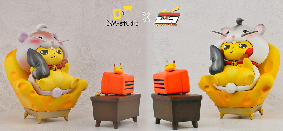 【Pre-sale】Animal Cosplay Pikachu Series Hamster-Pokemon-DM Studio