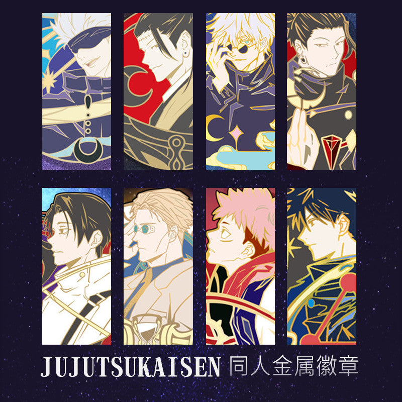 【Buy two for Free shipping】【In stock】Characters of Series Metal Badge-free shipping-in stock