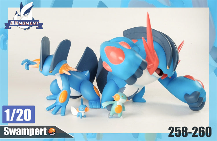 【In stock】1/20 Scale Swampert-Pokemon-MOMENT Studio