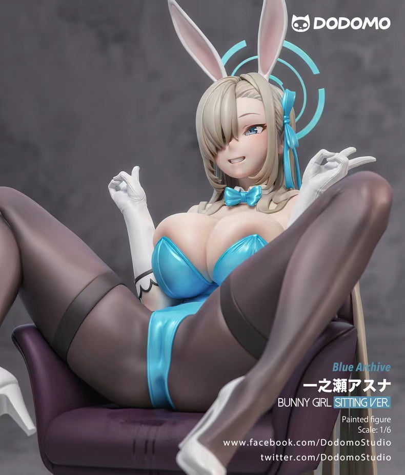 【Pre-sale】1/6 Scale Bunny Girl Sitting Asuna-Blue Archive-Dodomo Studio