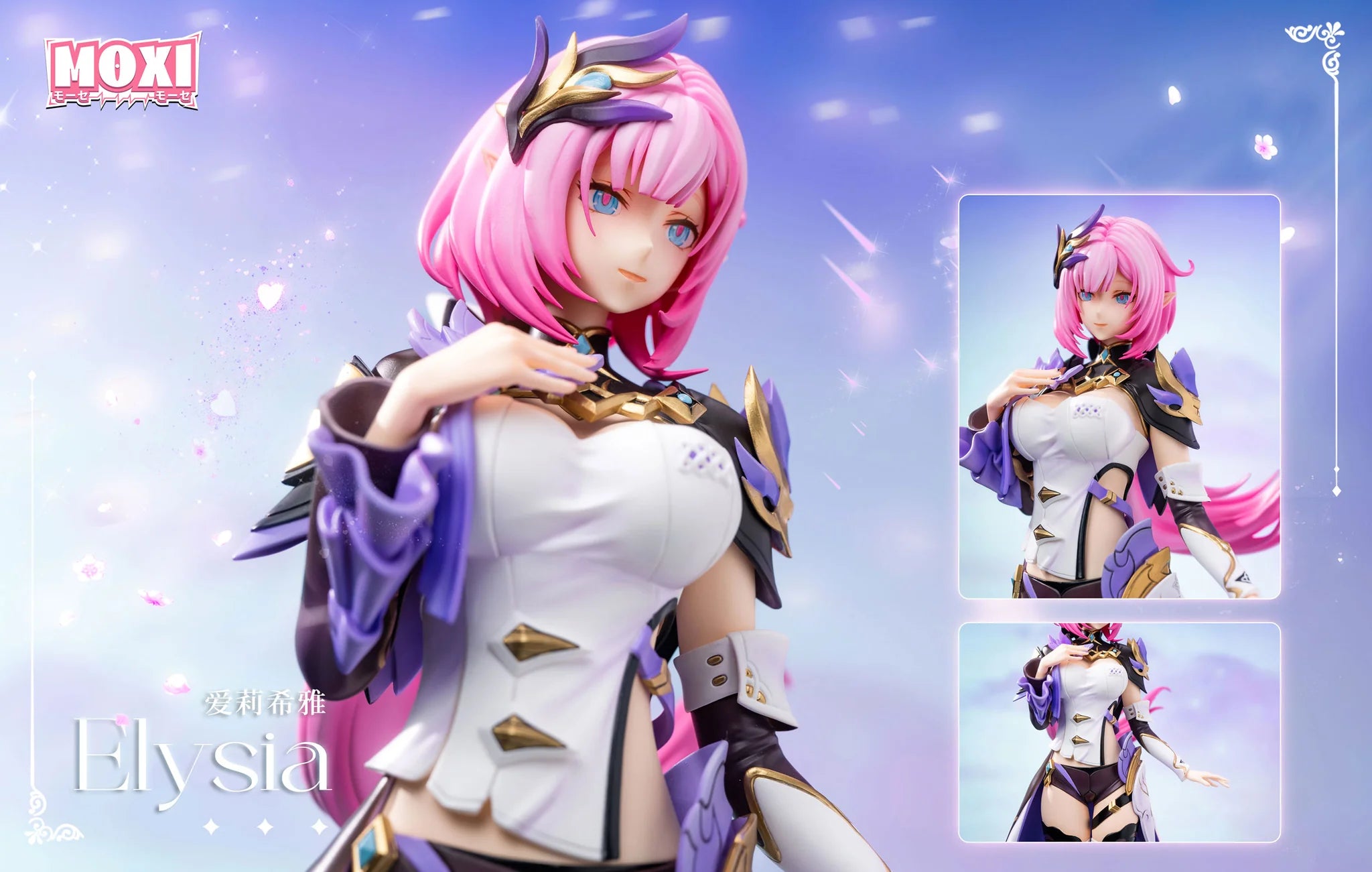 【Sold out】1/4 Scale Pink Leprechaun Ver. Elysia - Honkai Impact 3rd Archives - MOXI Studio