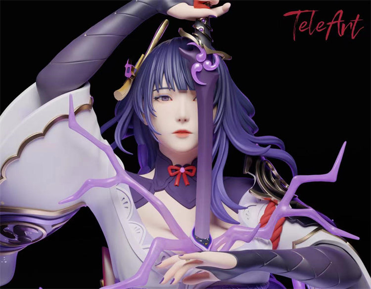 【Pre-sale】1/4 Scale Bust of Raiden Ei-Genshin Impact-TeleArt Studio