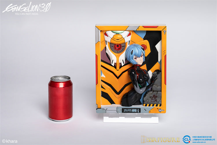 【Pre-sale】Theatical Battle Suit ver. Rei Ayanami 3D Decoration Frame-SSR-Figure