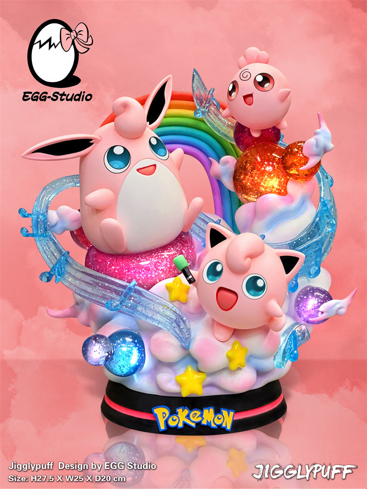 【In stock】Evolution of Jigglypuff with LED-Pokemon-EGGS Studio