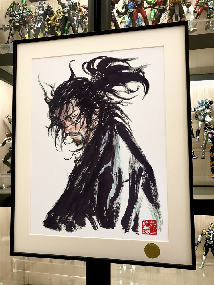 【In stock】Character of Vagabond manga Musashi Miyamoto Decorative Painting-Xingkong Studio