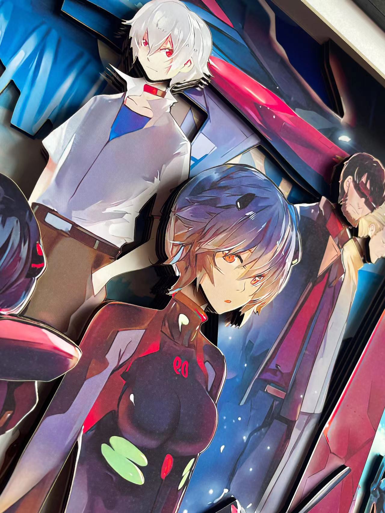 【In stock】3D Decorative Paint of Character (EVA) Neon Genesis EVAngelion-Mystical Art Studio