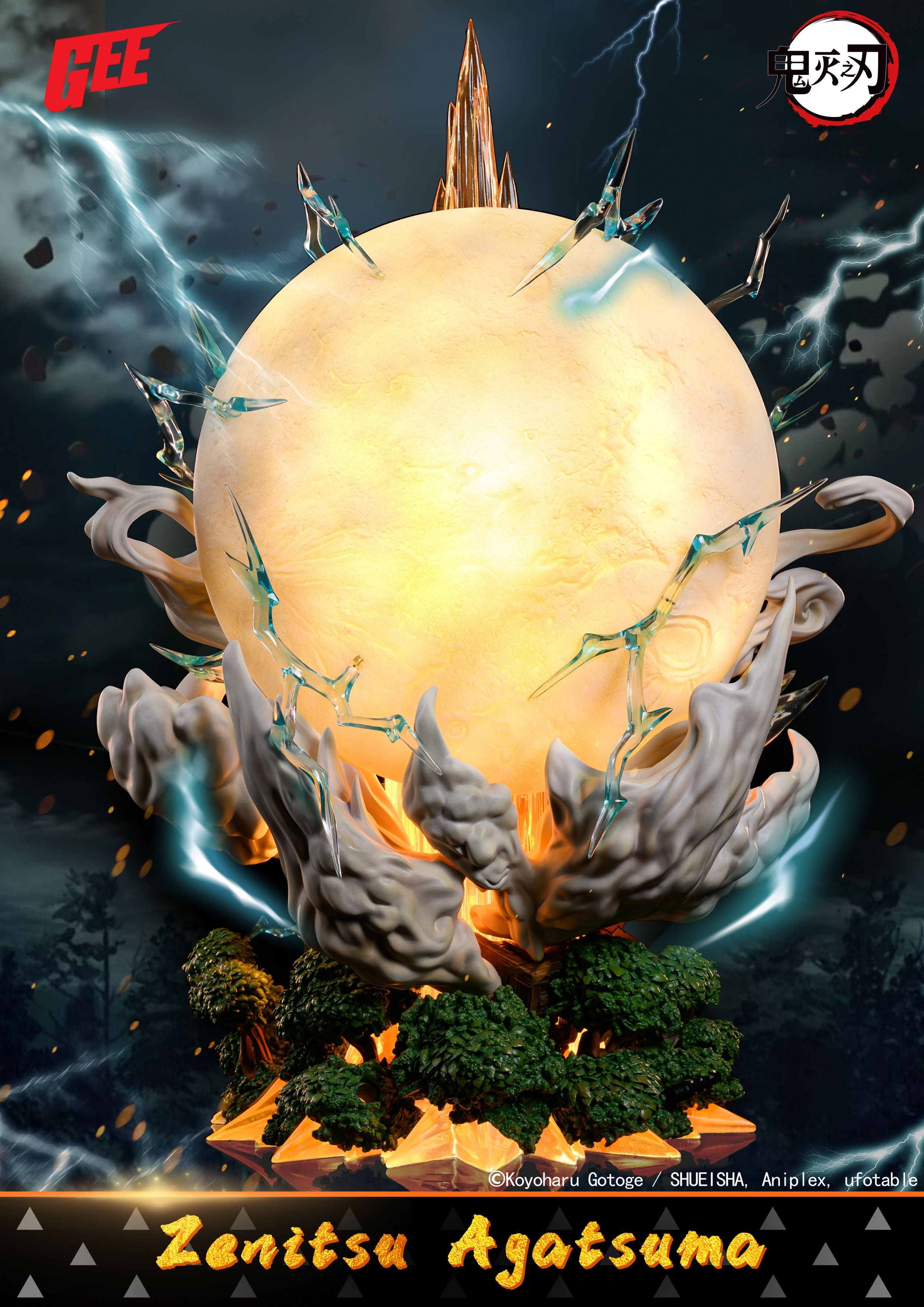 【Pre-sale】1/5 Scale Agatsuma Zenitsu Thunder Breathing-GEE Studio