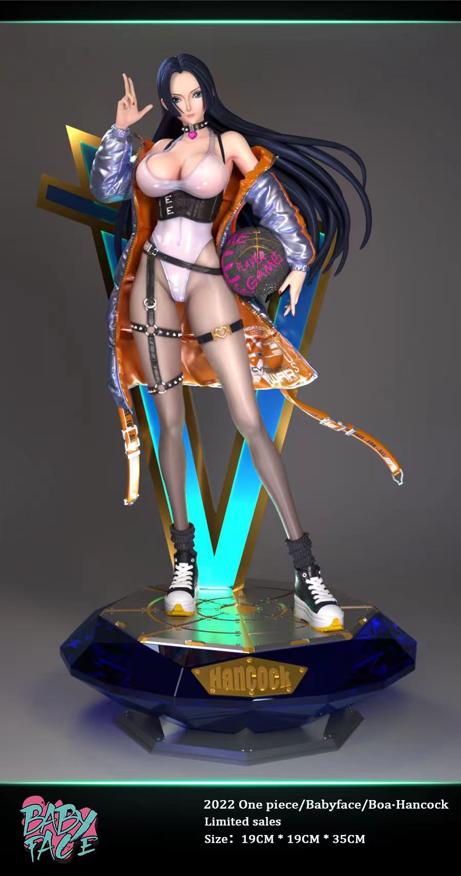 【Pre-sale】Exercise Girl Boa Hancock with LED-ONE PIECE-Baby Face Studio