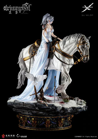 【Pre-sale closed】1/4 Scale Licensed Ice Princess Yan Triumph-Ghost Blade-Light Year Studio