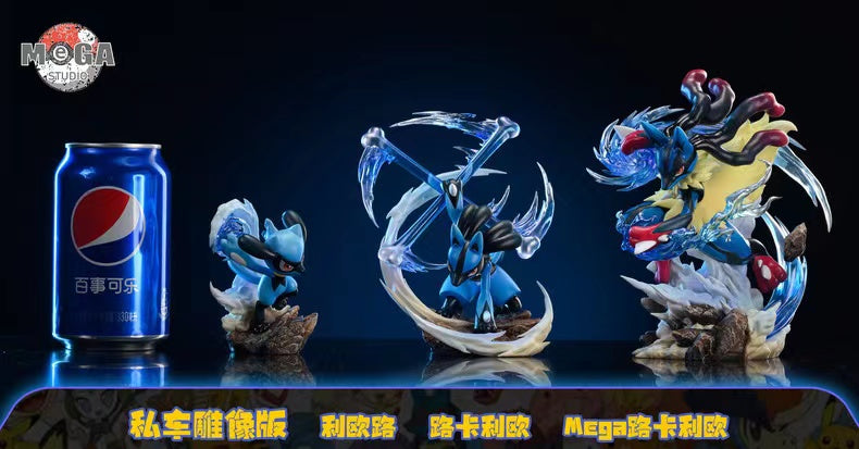 【Pre-sale】1/20 Scale Evolution Group Lucario-Pokemon-Mega Studio