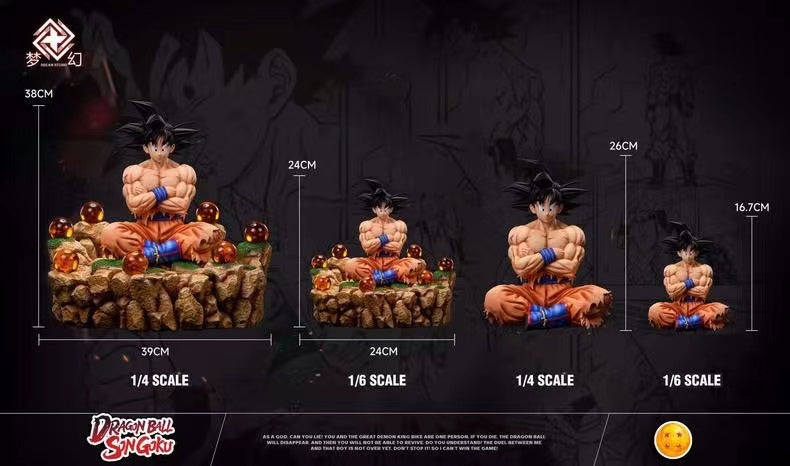 【Sold out】1/6 & 1/4 Scale Sitting Son Goku-Dream Studio