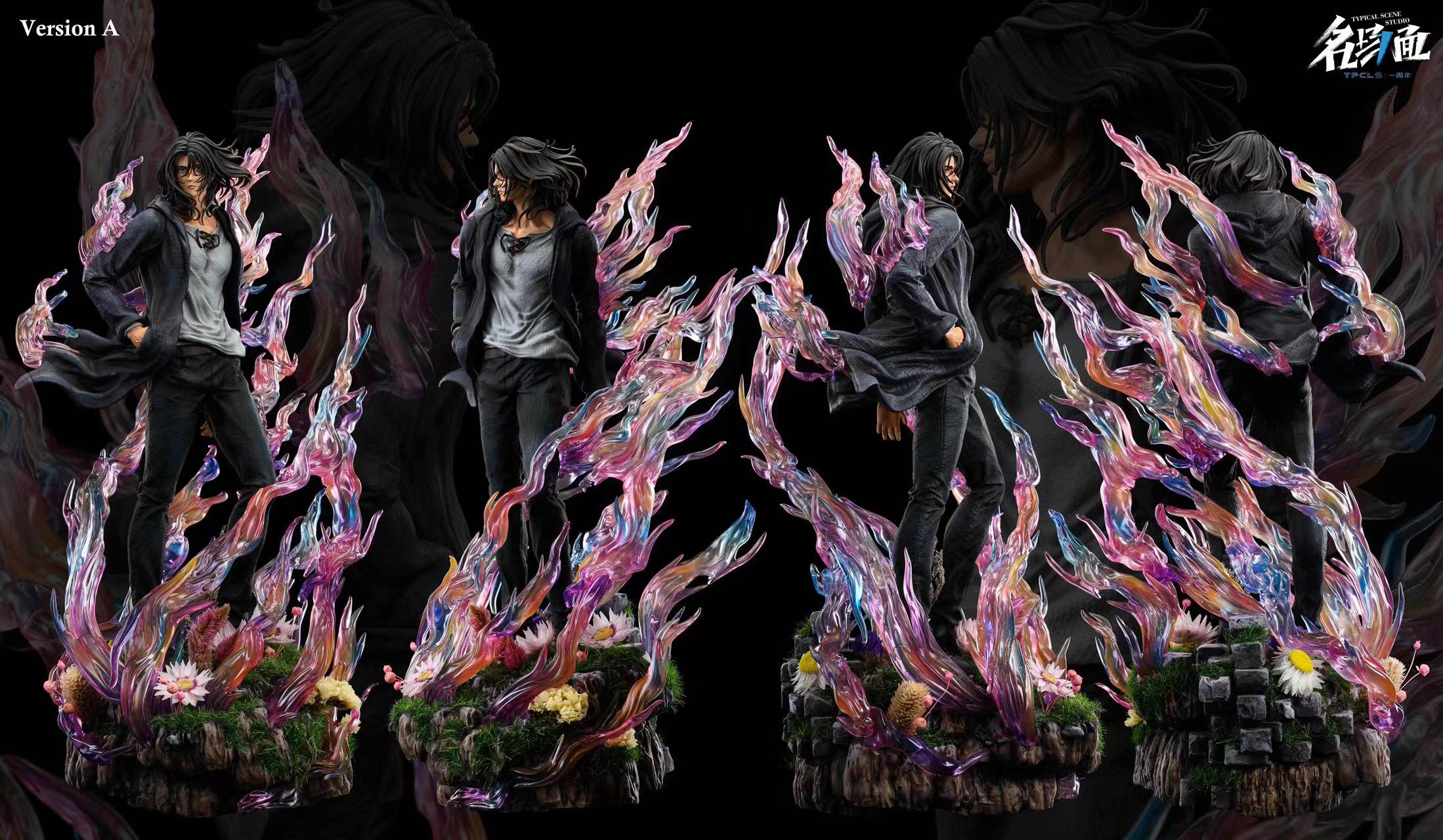 【In stock】The Flowersea Eren Jaeger GK statue(1st Anniversary)-Attack on Titan-Typical Scene Studio