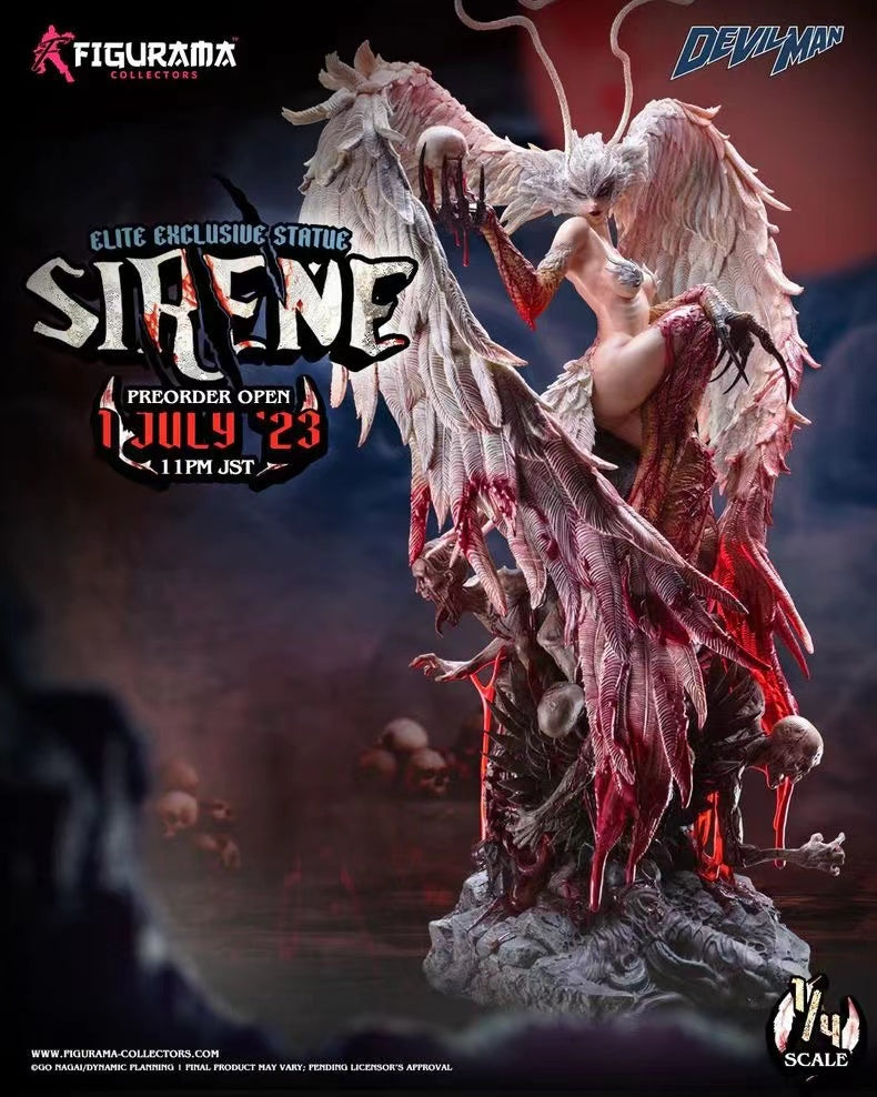 【Pre-sale】1/4 Scale Sirene-Devilman-Figurama Studio