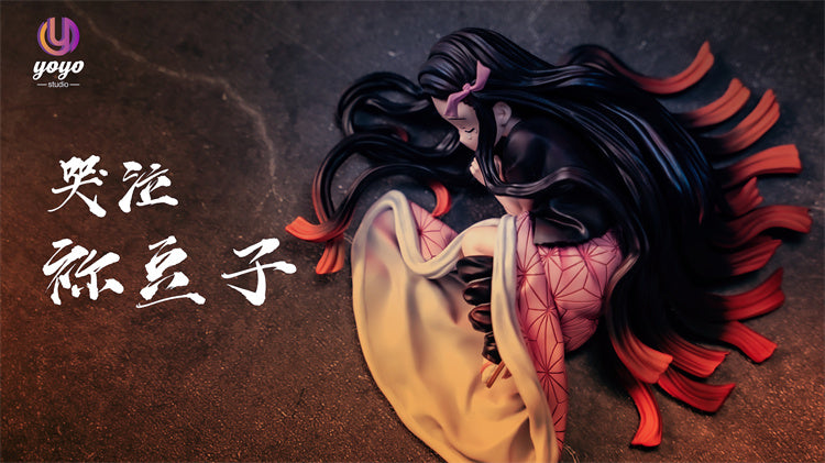 【In stock】1/6 Scale Nezuko Fully Awakened Form & Crying Little Nezuko-YOYO-Studio