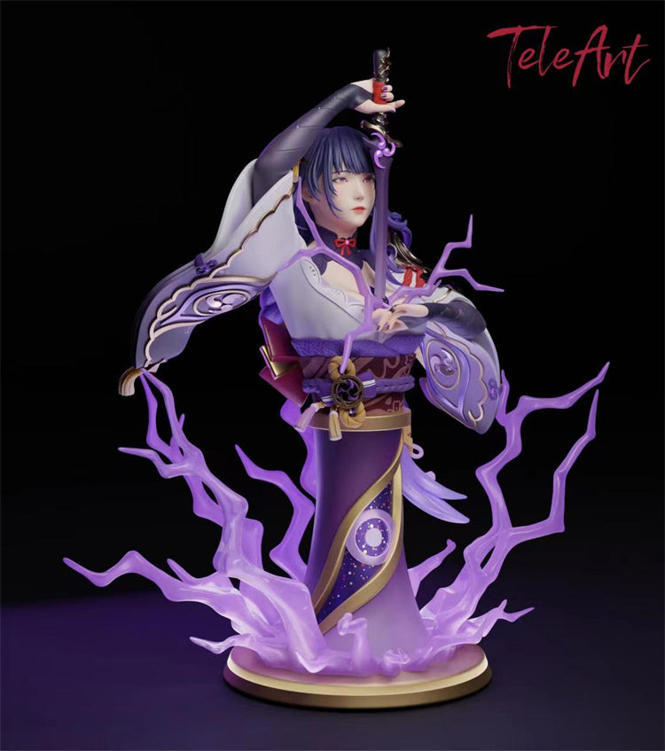 【Pre-sale】1/4 Scale Bust of Raiden Ei-Genshin Impact-TeleArt Studio
