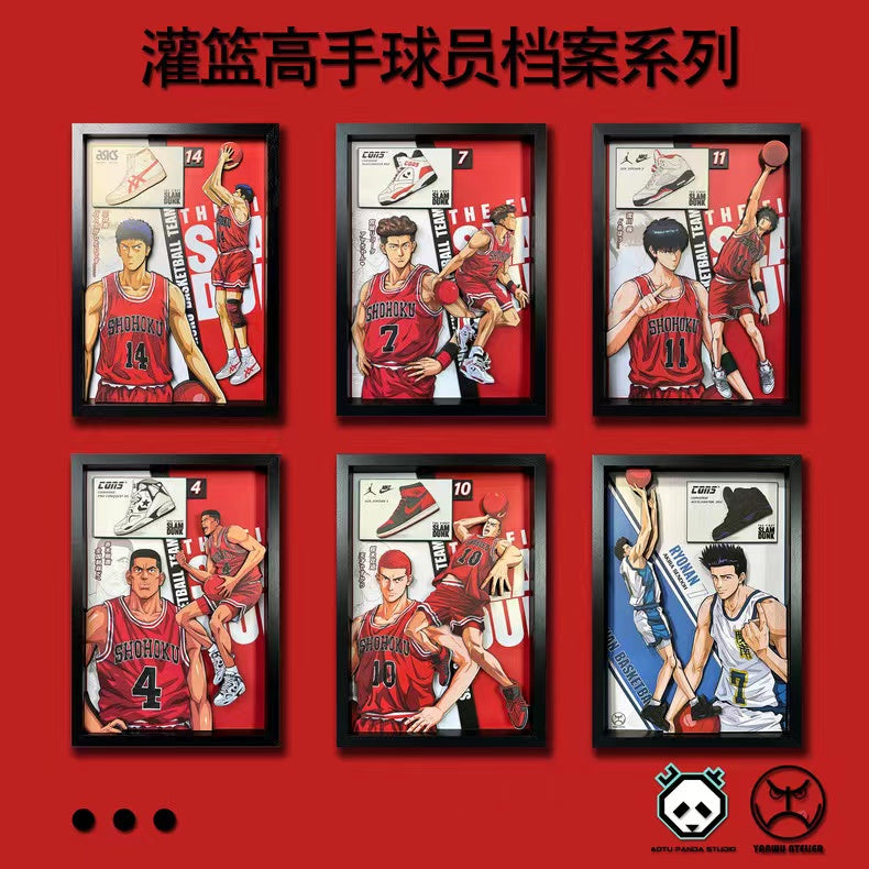 【In stock】Decorative Painting of Akira Sendoh-Slam Dunk-Autu Panda Studio