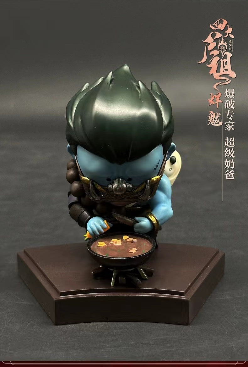 【Pre-sale】Four Zombie Ancestors-HuaJiangHuZhiBuLiangRen