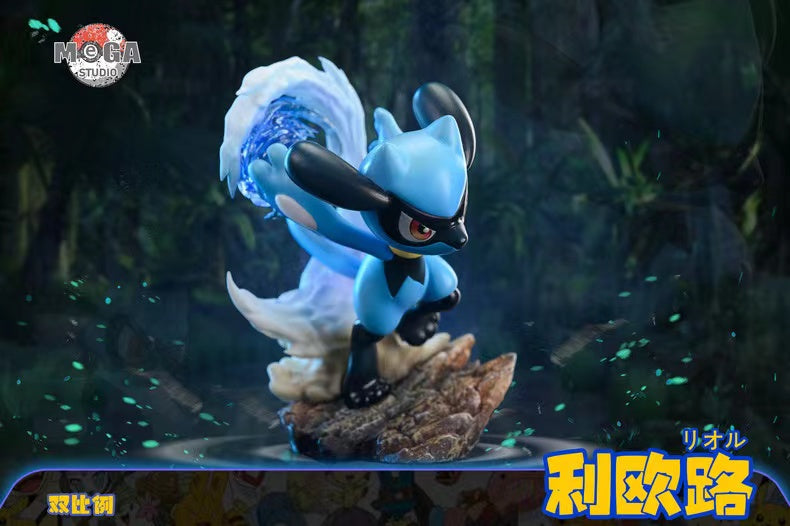 【Pre-sale】1/20 Scale Evolution Group Lucario-Pokemon-Mega Studio