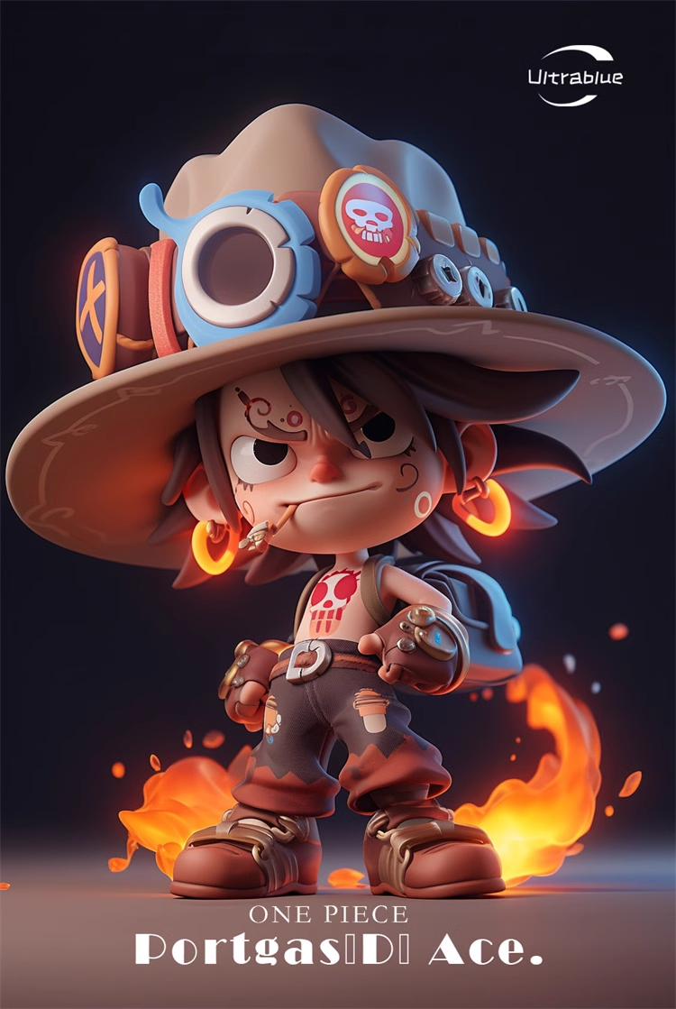 【Pre-sale】Q Version Ace-One Piece-Ultrablue Studio