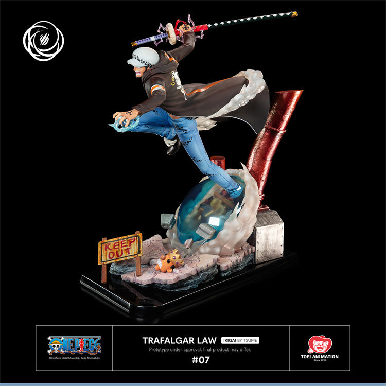 【Pre-sale】1/6 Scale Trafalgar D. Water Law-One piece-Tsume Studio