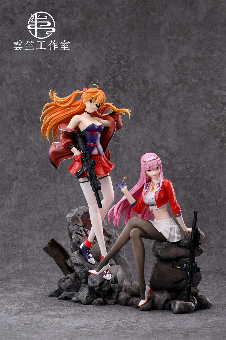 【Pre-sale】1/6 Scale War Girls Asuka&02-Evangelion-YZ Studio