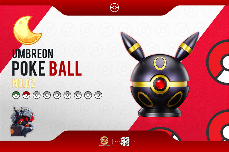【In stock】1/1 Scale Poke Ball Series 002 Umbreon Poke Ball -Pokemon-Wing Studio